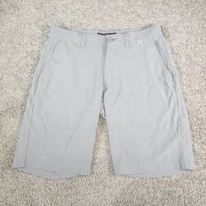 Travis Mathew‎ Shorts Mens 30 Gray Beck 10 Performance Golf Stretch Casual